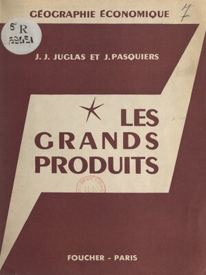 cover image of Les grands produits